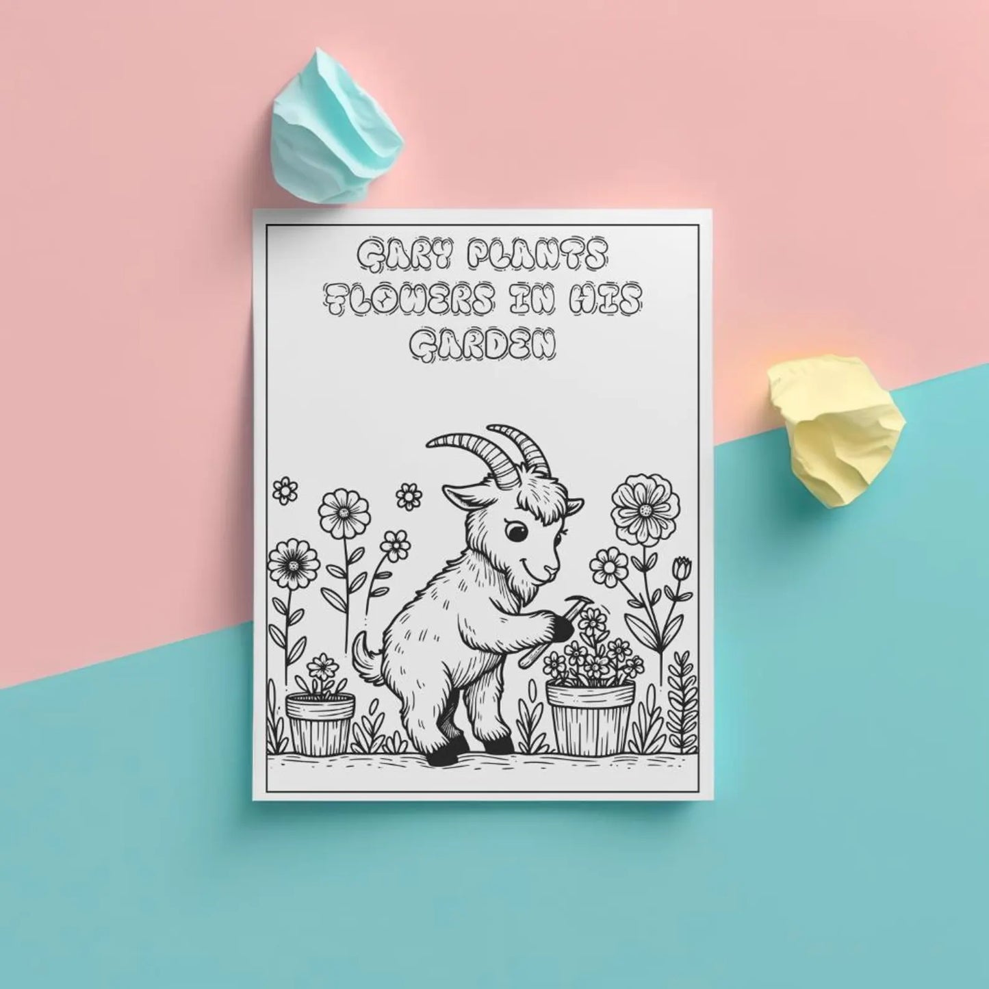 Animals In Action Coloring Book